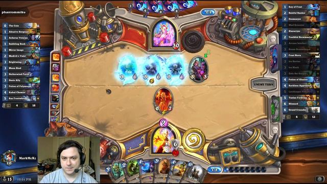 My CRAZIEST OTK Yet! Exodia Paladin....in MAGE! | Hearthstone смотреть онлайн