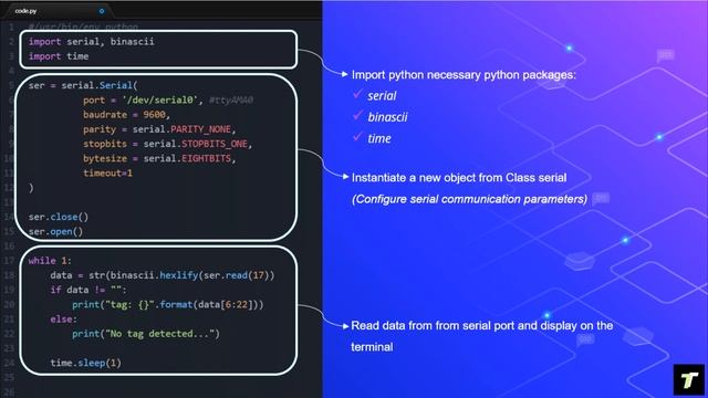 UHF RFID Tutorial Part 3 - Python Code смотреть онлайн