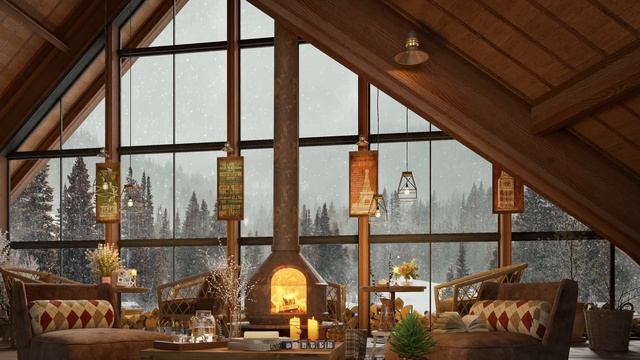 Мягкая джазовая музыка в кофейне Ambience | Джазовый фон для работы, учебы, сна. смотреть онлайн
