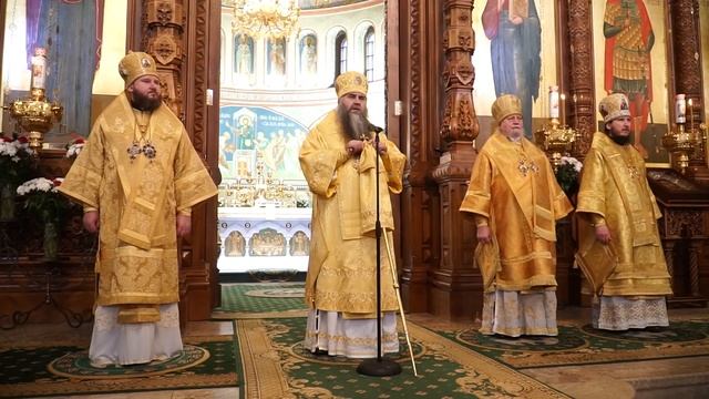 Ковчег с частицей мощей Александра Невского прибыл В Нижний Новгород . смотреть онлайн