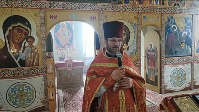 Храм Архангела Михаила. 27.05.20 Отдание Пасхи. Проповедь Протоиерей Вячеслав Штанько. смотреть онлайн