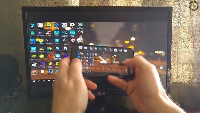 Полное управление ПК с Андроид(мышь, геймпад, трансляция...) смотреть онлайн