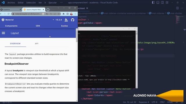 Angular diseña un login y dashboard con angular material en angular 16 desde cero [COMPLETO] смотреть онлайн
