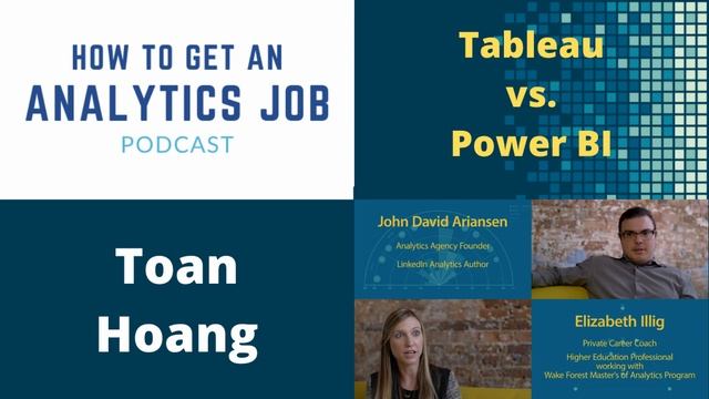 Pros and Cons of Tableau vs. Power BI with Analytics Industry Veteran Toan Hoang смотреть онлайн