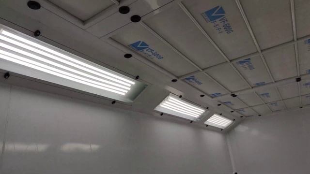 Покрасочная Камера с дизельная горелкой Riello g10 для покраски авто смотреть онлайн