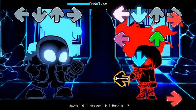 [Showcase] Bad Time but Nightmare Chara and Nightmare Sans sings it (+FLP) смотреть онлайн