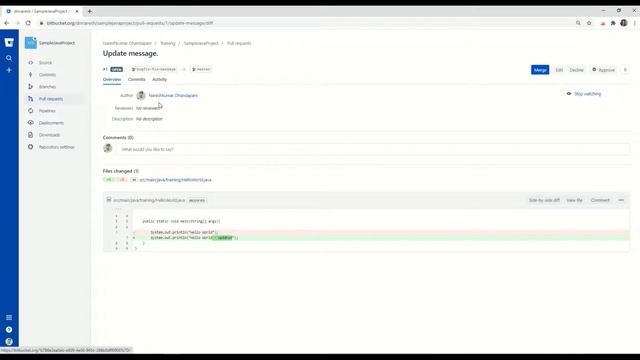 Bitbucket Pull request (Tamil) смотреть онлайн