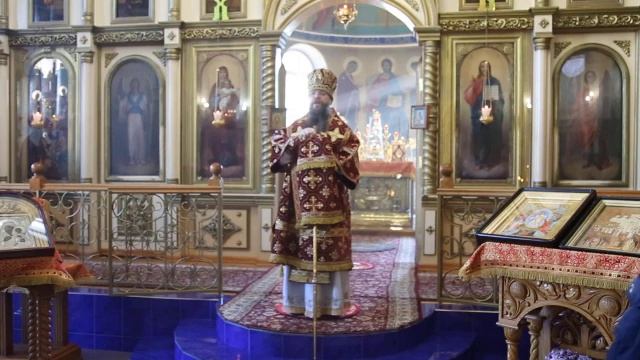 Проповедь архиепископа Варлаама в Неделю 33-ю по Пятидесятнице, праздник Собора новомучеников смотреть онлайн