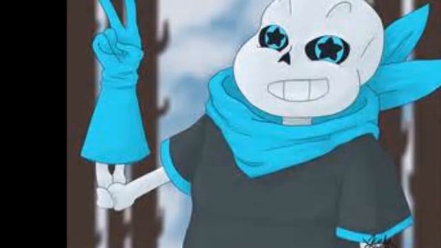 [undertale remix] blueberry sans and UT sans - im blue смотреть онлайн