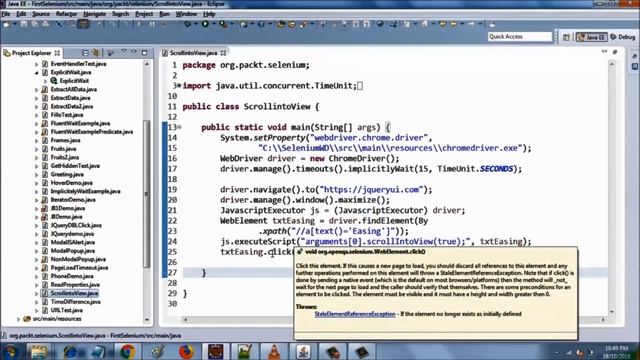 Selenium WebDriver Quick Start Guide | 6. The Actions Class and JavascriptExecutor смотреть онлайн
