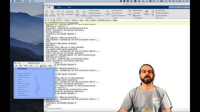 Process EEG data in EEGLAB then build an automated pipeline смотреть онлайн