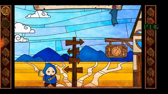 Проклятый трактир и злая беременная женщина. Прохождение игры Message Quest - adventure #2 смотреть онлайн