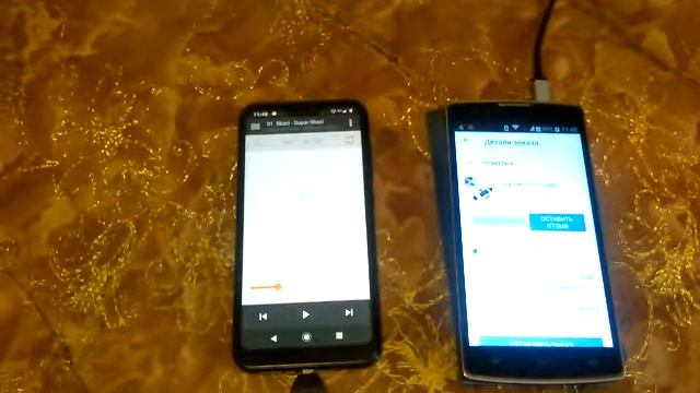 Адаптер OTG с карт-ридером микро USB 2.0 и SD card смотреть онлайн