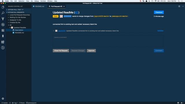 Github Pull Requests Extension for Visual Studio Code смотреть онлайн