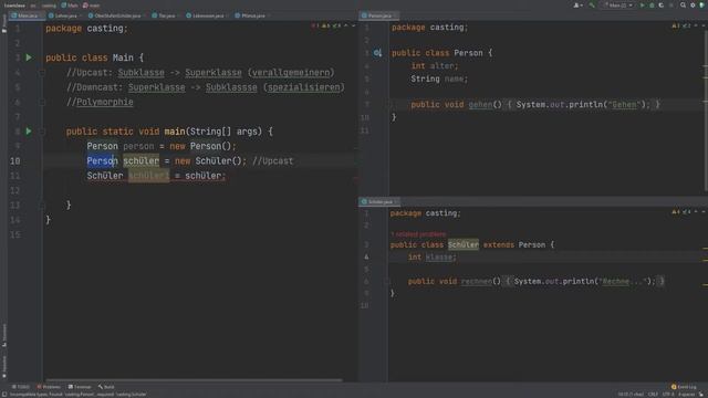 CASTING in Java - Java Programmieren Lernen - 37 смотреть онлайн