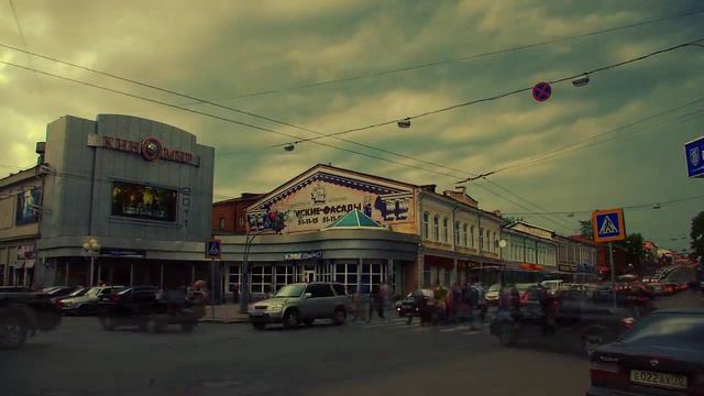 Интервальная съемка, город Томск. смотреть онлайн