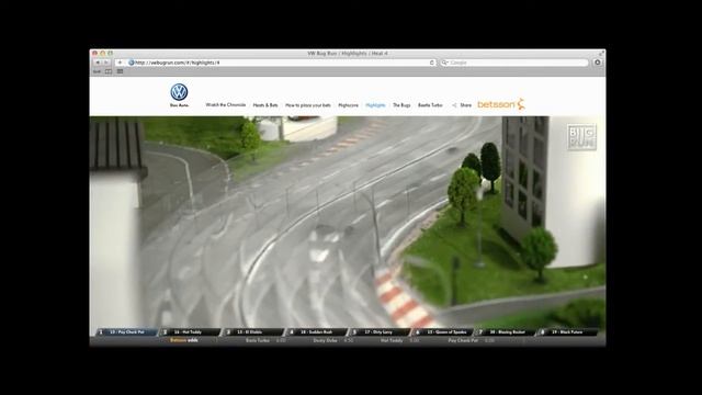 Bug Run, Volkswagen смотреть онлайн