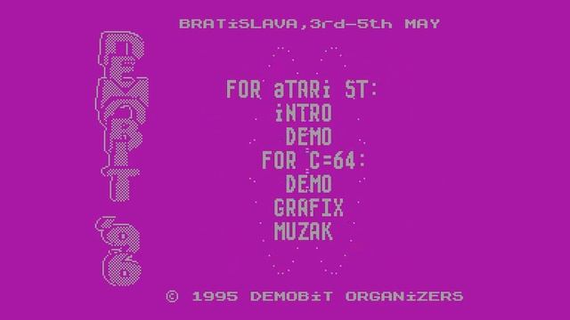 Demobit'96 Invitation Intro - 7 Gods/Raver (Slovakia) 1996 смотреть онлайн