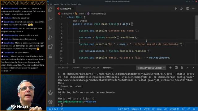 #03 JAVA das Ruas: CURSO - Planejamento e Produção de curso JAVA смотреть онлайн