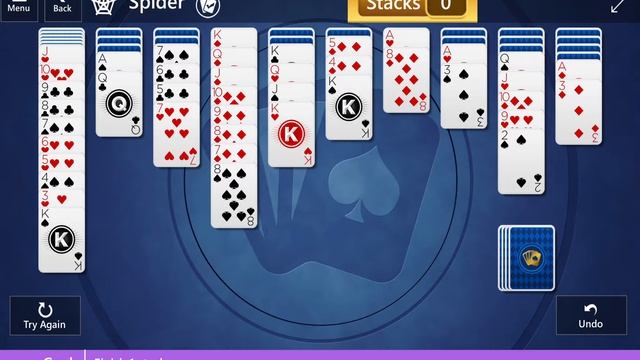 Star Club\25th Annoiversary Tournament\Finals\Spider: Expert - Finish 1 stack смотреть онлайн