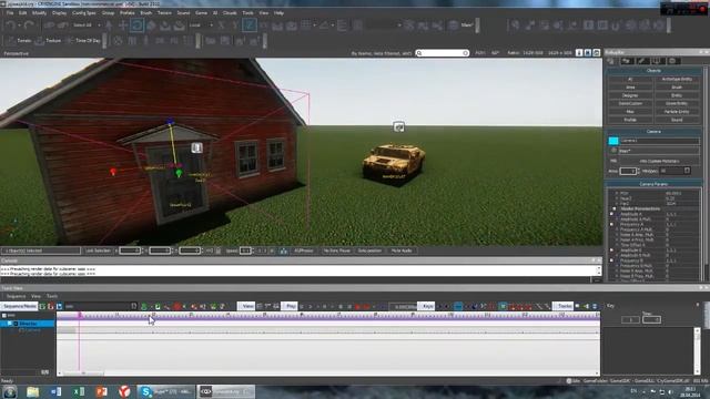 Урок по CryEngine 3 "Кат-Сцен"Часть 1 смотреть онлайн