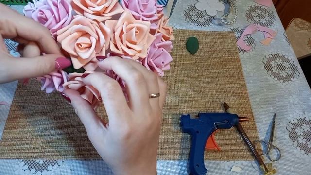 СВЕТИЛЬНИК ИЗ ФОАМИРАНА! КОРЗИНКА СВЕТИЛЬНИК! ПОДАРОК МАМЕ смотреть онлайн