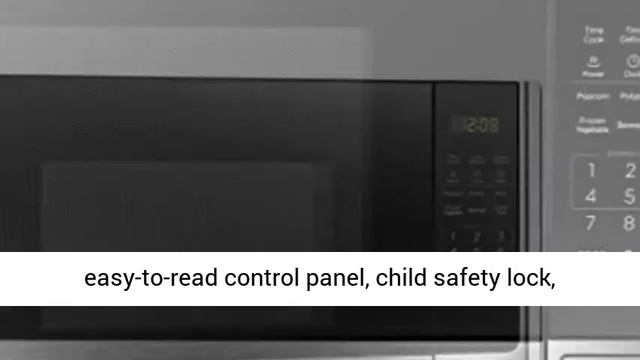 BLACK+DECKER Digital Microwave Oven with Turntable Push-Button Door Review смотреть онлайн