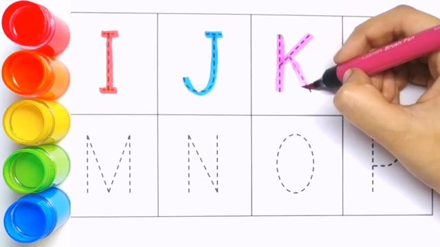 Kids ABCD | Trace Letters A to Z | A for Ant | B for Boy | Dotted ABC | Alphabet Songs | Part 03 смотреть онлайн