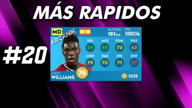 🔥JUGADORES MÁS RÁPIDOS en DLS 24⚡🤩Top 40 MÁS RÁPIDOS ft. Darwin, Walker, Leao y más... смотреть онлайн