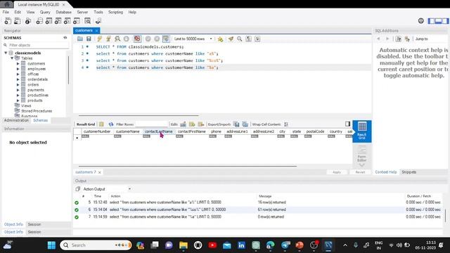 LIKE OPERATOR IN SQL!! смотреть онлайн