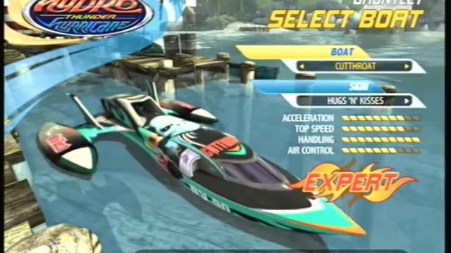 Hydro Thunder Hurricane Boat Engines and Stats смотреть онлайн