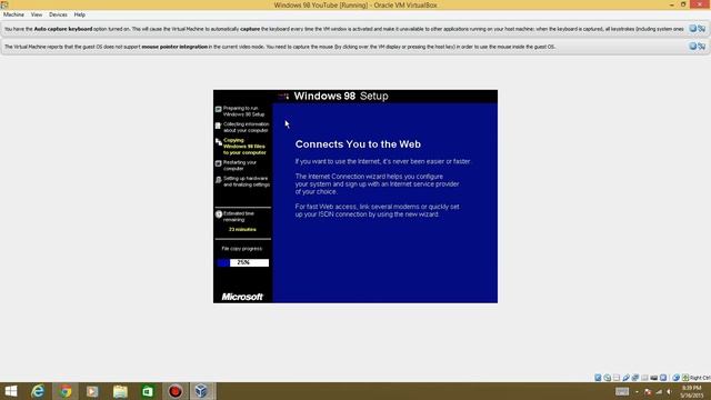 Windows 98 Second Edition - Installation in Virtualbox смотреть онлайн
