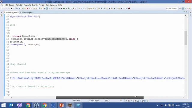 Using Heroku and Apache Camel to Create Open Source Integrations With Salesforce смотреть онлайн