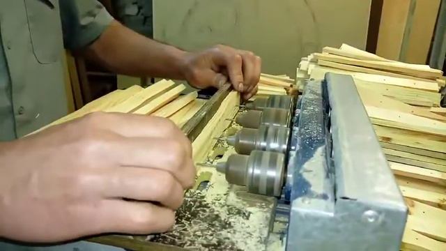 Виготовлення рамок для вуликів. Свердління отворів у бічних планках. смотреть онлайн