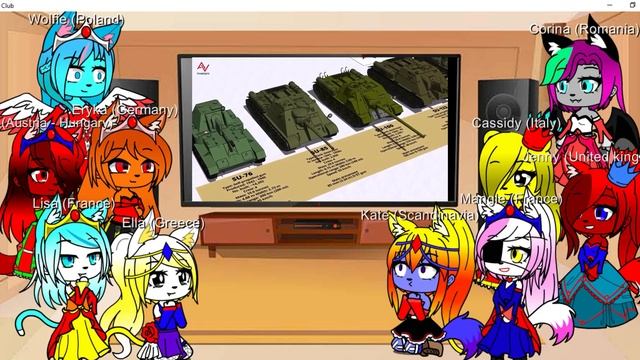 Countryfurries (Kingdoms universe) React to: Soviet WWII Tanks and aircrafts смотреть онлайн