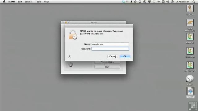 Web Design with PHP And MySQL 0204.Installing MAMP For Macintosh - Part 2 смотреть онлайн