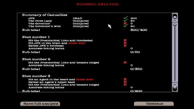 JFK: Reloaded - A Simulation Of The JFK Assassination