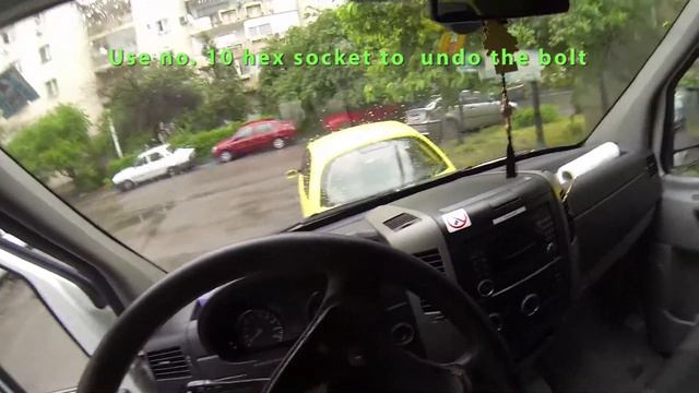 How to change steering wheel + airbag * mercedes sprinter смотреть онлайн