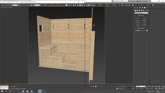 Сауна. Баня. Парилка. 3ds Max. Corona/Vray. 3ddd