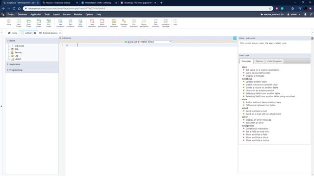 Scriptcase Macros: Control Module ( sc_url_library ) смотреть онлайн