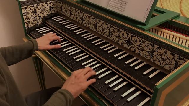 Bach - Sonata BWV 1028 - Harpsichord - Nicola Bisotti смотреть онлайн