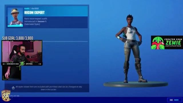 Streamers React to RECON EXPERT BACK to Item Shop (Headphone WARNING!!) смотреть онлайн