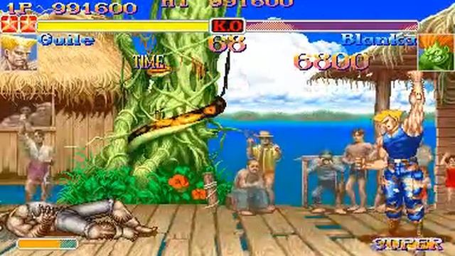 Hyper Street Fighter 2- Guile TAS смотреть онлайн