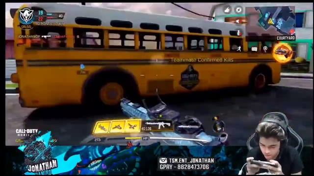 JONATHAN FIRST MATCH IN COD MOBILE | JONATHAN PLAYING COD MOBILE | JONATHAN REACT ON COD MOBILE смотреть онлайн