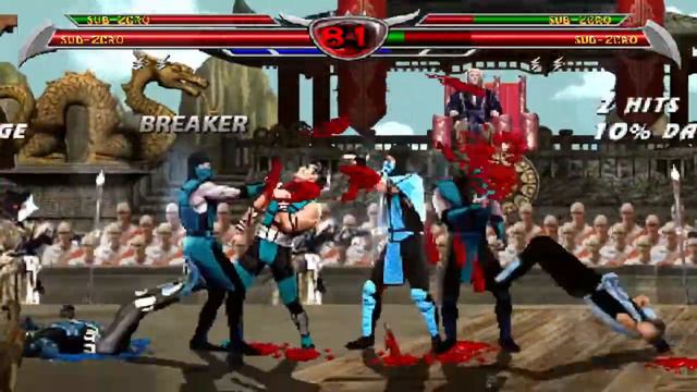 Mortal Kombat Anthology - 3 on 3 battle смотреть онлайн