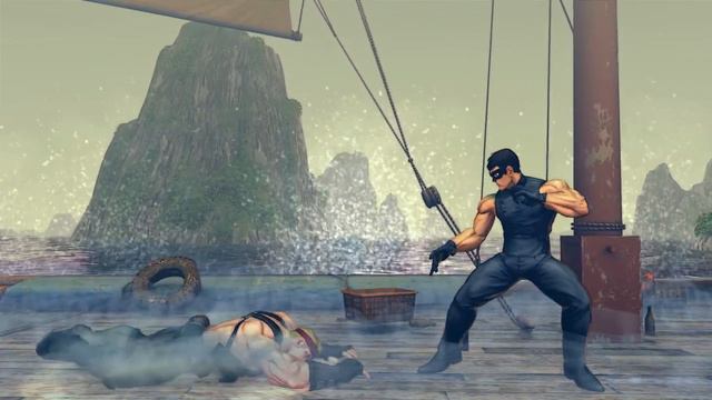 Ultra Street Fighter IV - Fei Long VS Abel смотреть онлайн