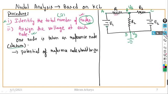 17. NODAL ANALYSIS CONCEPT || With Solved Problem || In Nepali смотреть онлайн