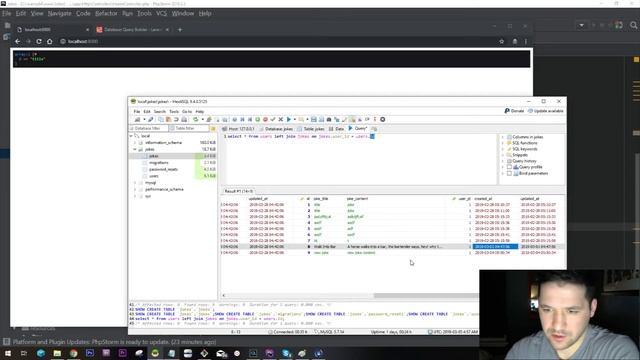 Part 7 - Let's Build an App - Laravel Eloquent ORM - Query Builder - Carbon смотреть онлайн