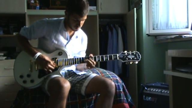 Baldurocker (Paolo Simoni) - Testing my Epiphone Les Paul CUSTOM Alpine White Gold hardware смотреть онлайн