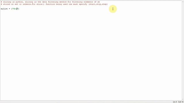 Python Tutorial : How do we slice lists in python смотреть онлайн